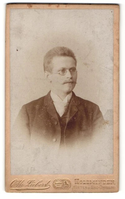 Fotografie Otto Liebert, Holzminden, Höxter & Bad-Driburg, Portrait charmanter