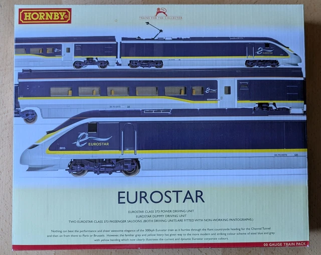hornby eurostar train pack