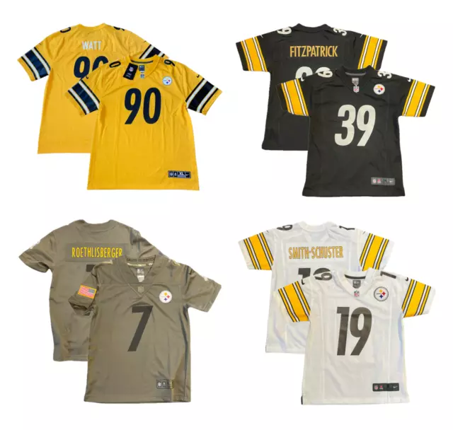 Pittsburgh Steelers NFL Trikot Kinder Nike American Football Top - Neu