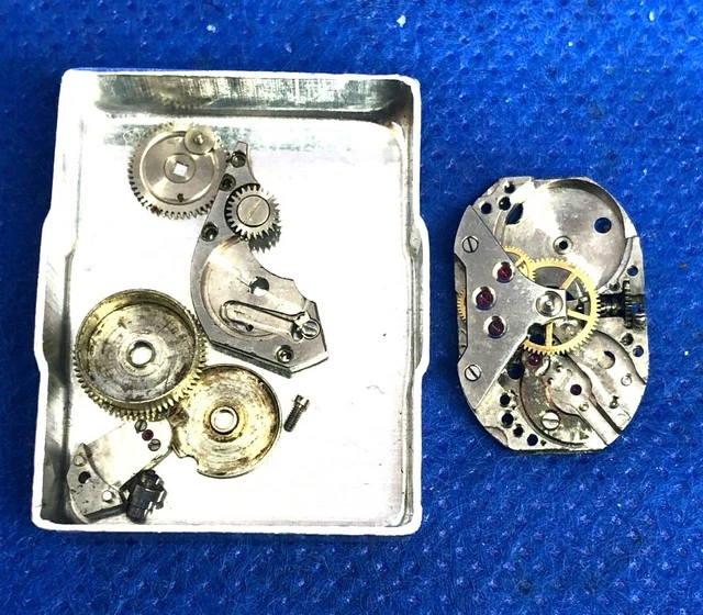Platine De Mouvement De Montre Vintage FE 4612 - Suisse, Mécanique Manuel, Pour Pièces Ou Restauration