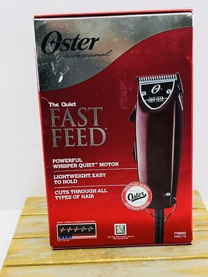 New Oster The Quiet Fast Feed Clippers 770052