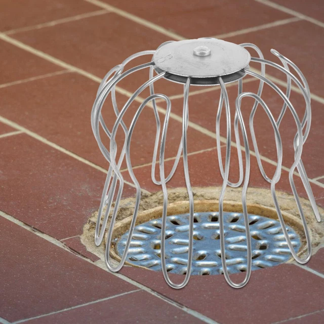 STAINLESS STEEL ROOF Drain Downspout Filter Gutter Overflow Guard £6.93 ...