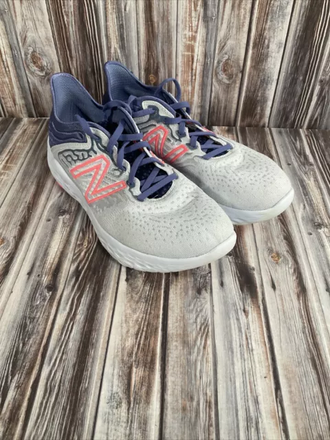 New Balance Womens FF Beacon V3 WBECNBG3 Gray Running Shoes Sneakers Size 9 B