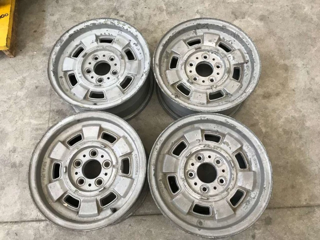 4 Wheels Cromodora 14 X 6,1/2 (6.5) 5X108 Holes Fiat 130 1969-1977 (TR56) 4 Wheels Cromodora 14 X 6,1/2 (6.5) 5X108 Holes Fiat 130 1969-1977 (TR56)