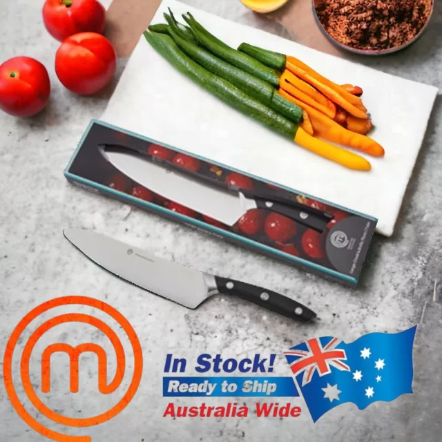 MASTERCHEF THE TV Series LARGE SANTOKU KNIFE 16.5cm 6.4inch - FREE SHIP in  Aust $150.00 - PicClick AU
