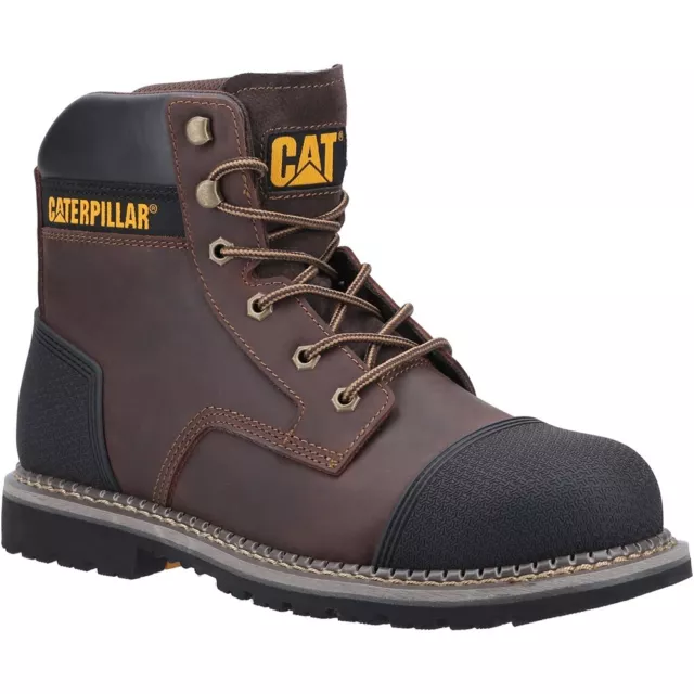 Mens Caterpillar PowerPlant Bump Steel Toe/Midsole S3 Safety Boots Sizes 6 to 13