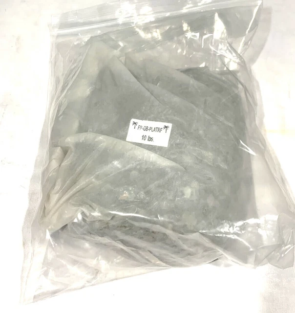 Platinum 1/4" Reflective Fireglass - 10 lb bag FP-GB-PLATRF