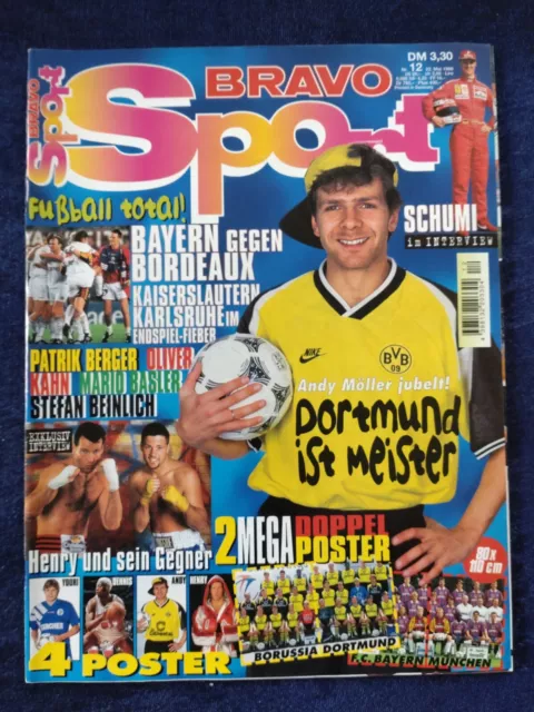 Bravo Sport 12.1996 ohne Poster Berichte NBA Schumacher Borussia Dortmund