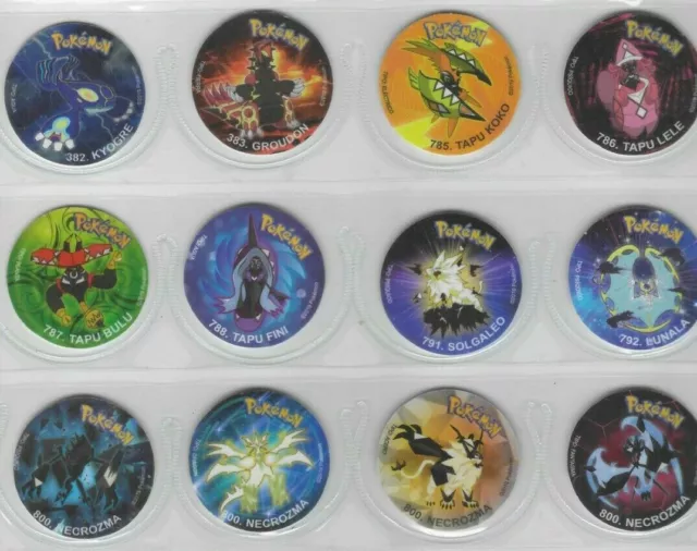 TAZO POKEMON DKV #810 GROOKEY 2019 Sword & Shield PERU Edition Pogs Taps