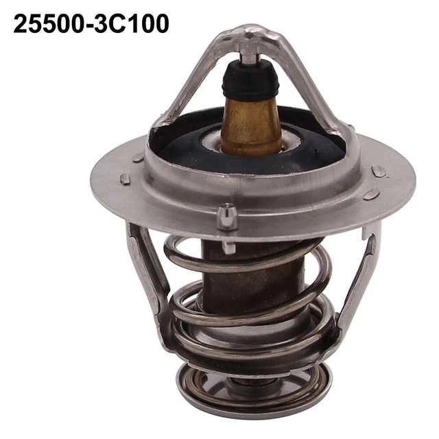 Coolant Thermostat Thermostat For Hyundai Santa Fe Silver Metal 25500-3C100