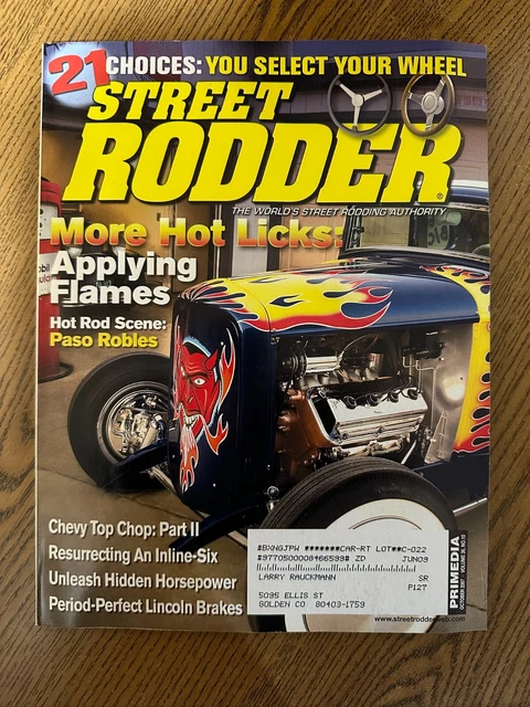 STREET RODDER MAGAZINE October 2007 Hot Rod Cars Auto FREE SHIPPING £8. ...