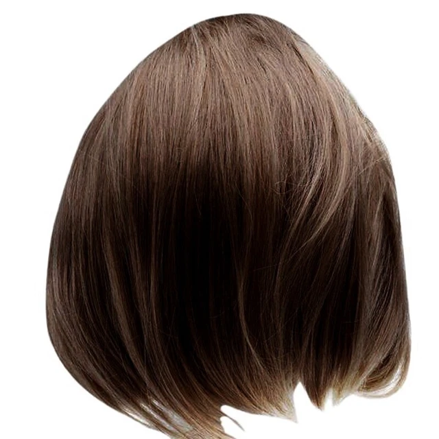Short Straight Bob Wigs Brazilian Virgin Real Hair Wigs Full 6453