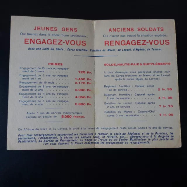 1930 - 2 Part Military Cpa - Engage In Engineering 2