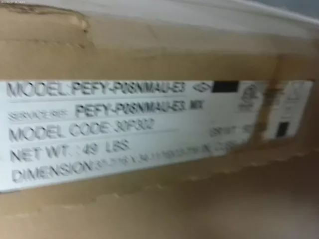 Mitsubishi PEFY-P08NMAU-E3 MX