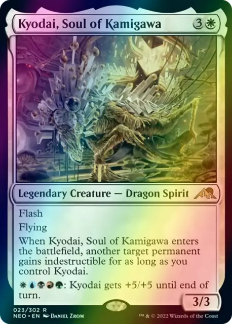 mtg magic Kyodai, Soul of Kamigawa FOIL ENGLISH FRENCH Kyodai âme de kamigawa