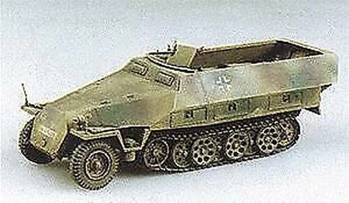 Solido 1/50, Sdkfz 251 (Version 1974) unités Guderian 1940, Allemand