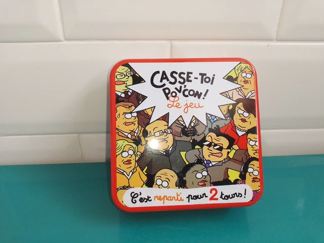 Jeu de société VF complet cocktail games casse-toi pov'con le jeu