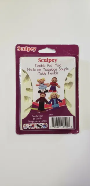 Sculpey - Flexible Push Mold (Family Time)