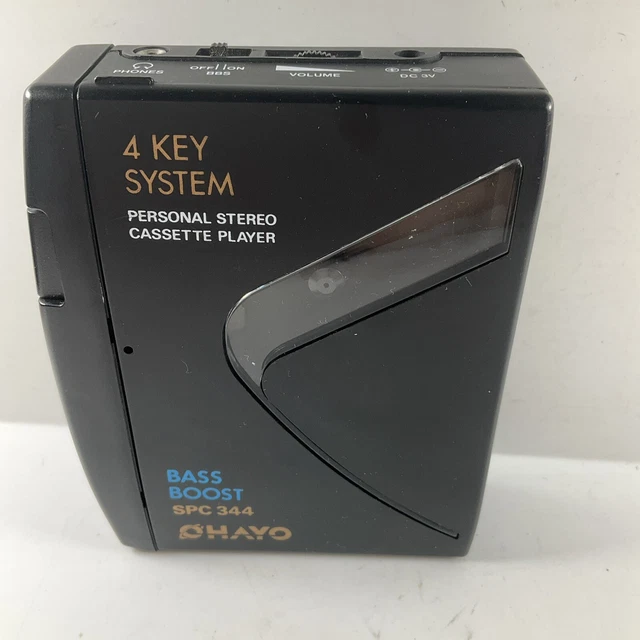 RETRO OHAYO SPC 344 4 Key Stereo Cassette Player Bass Boost Tested