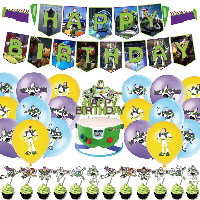 Happy Birthday Deko GIRLANDE LUFTBALLONS GEBURTSTAG Banner Baby Blau Happy-Birthday Kinder Happy Birthday Banner
