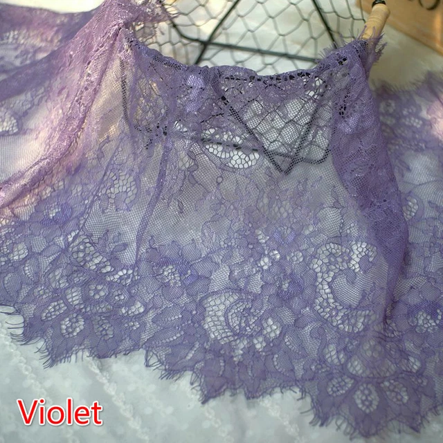 Brillant Dentelle Tissu Maille Bord Serviettage Ornement Vêtement DIY Coudre Art