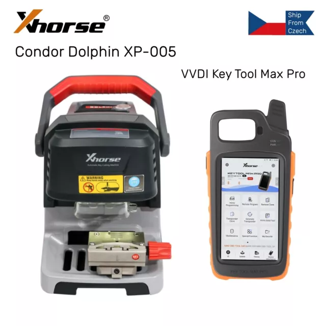 Xhorse Condor Dolphin XP-005 Automatic Key Machine + VVDI Key Tool Max Pro