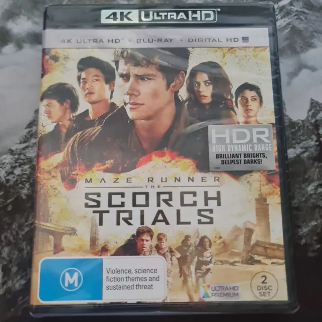  Maze Runner: The Scorch Trials Blu-Ray + DVD + DHD : Dylan  O'Brien, Ki Hong Lee, Kaya Scodelario, Thomas Brodie-Sangster, Dexter  Darden, Alexander Flores, Jacob Lofland, Rosa Salazar, Giancarlo Esposito,  Patricia