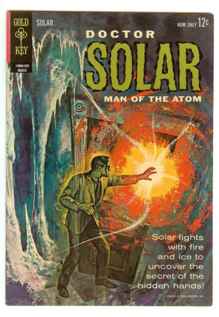 Doctor Solar, Man Of The Atom #3 7.0 // George Wilson Cover Gold Key 1963