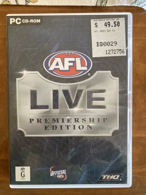 AFL Live Premiership Edition - Windows PC CD-ROM (2004)