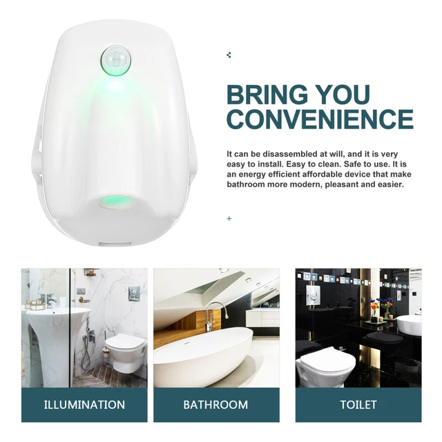 CEILING LIGHT PROJECTOR Toilet Lid Sensor with Automatic Training Child