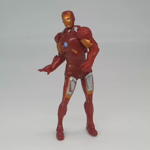 Marvel Super Heros The Avengers Iron Man Mighty Battlers Figure Hasbro 2011 6"