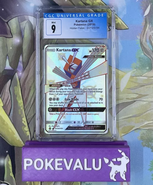 PSA 10 GEM MT - KARTANA GX Card SV73/SV94 Pokemon TCG H