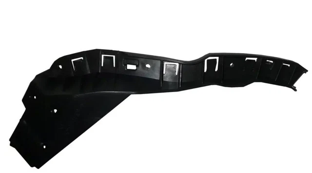 Support Pare-chocs Avant Droit Compatible Citroën C1 / Peugeot 107 (2005-2014) - Pièce Qualité ABS Noir - Référence 741688