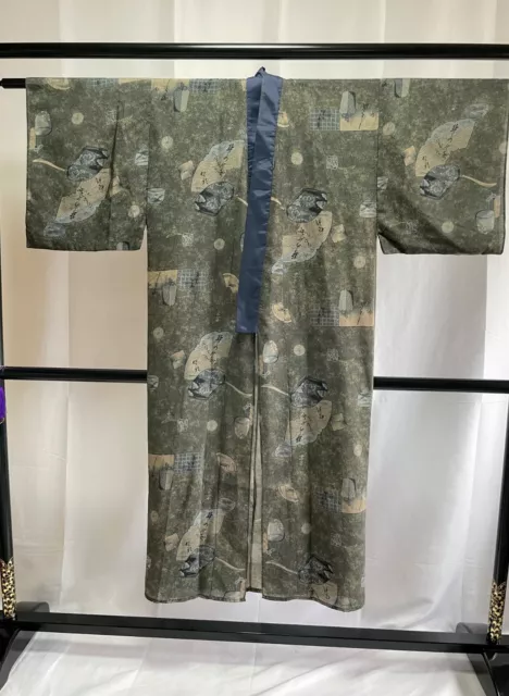 Vintage Japanese juban kimono - Antique Mens Juban