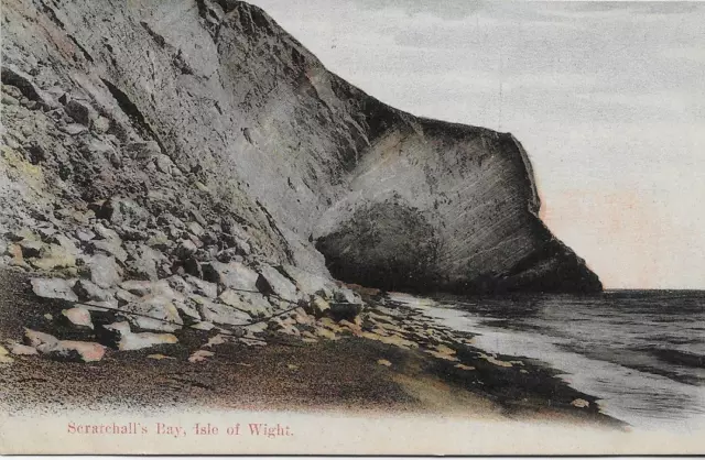 Scratchall's Bay,Isle of Wight-Orig U/U RPPC-(Pub:G.B.Co.)-Near Mint