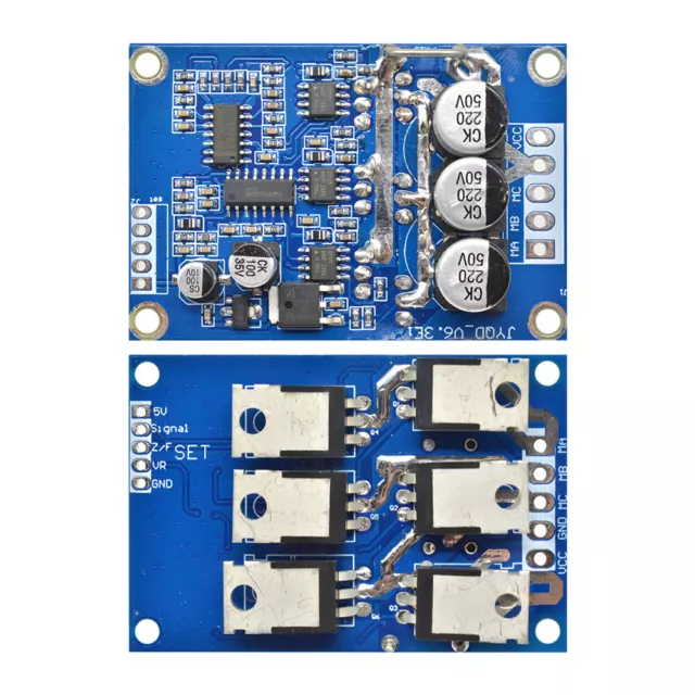 DC 12V-36V 20A 500W Brushless Motor PWM Balanced Controller Hall Driver Board