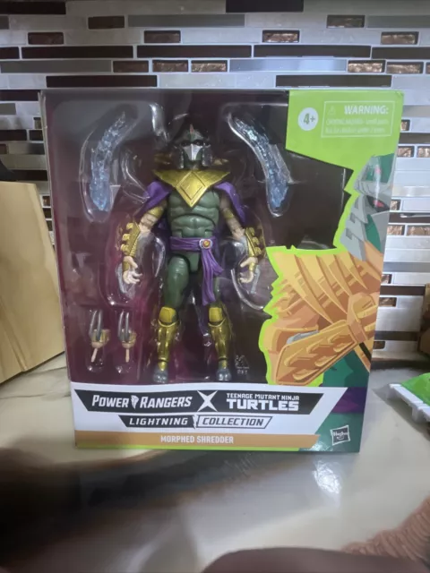 Hasbro Power Rangers Lightning Green Ranger Shredder Deluxe Action Figure