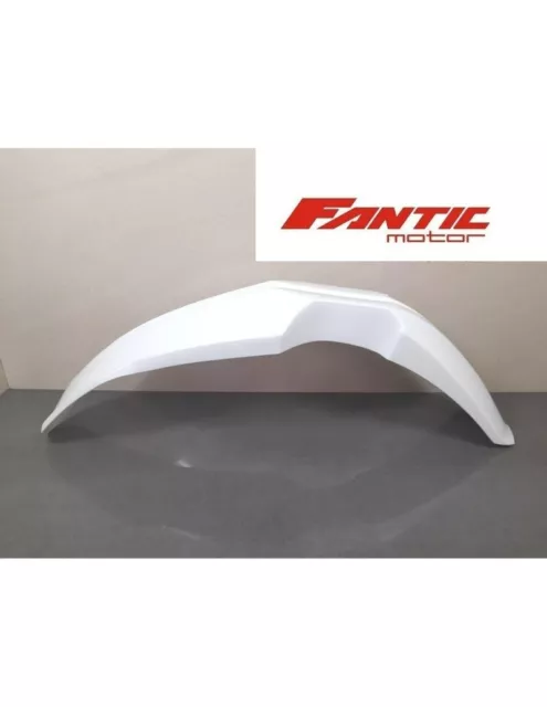 Parafango anteriore Bianco Enduro originale Fantic Motor 50-125