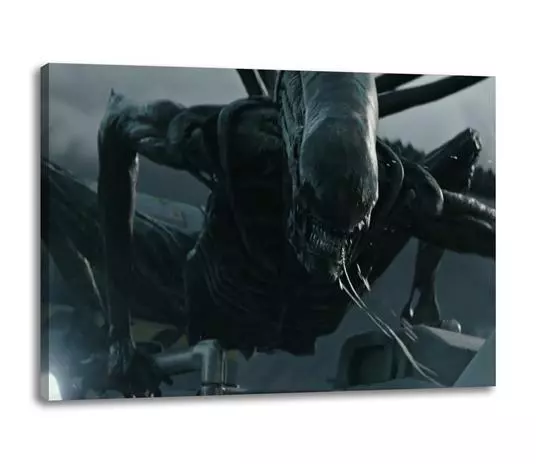 Alien Covenant Canvas Aliens Poster Foto Druck Bild Wandkunst 30""x20"" LEINWAND