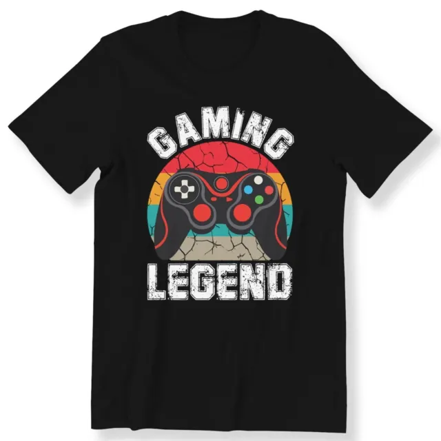 Gaming Legend Men's Boys Kids Adult T-shirt Vintage Gamers Gift T-shirt