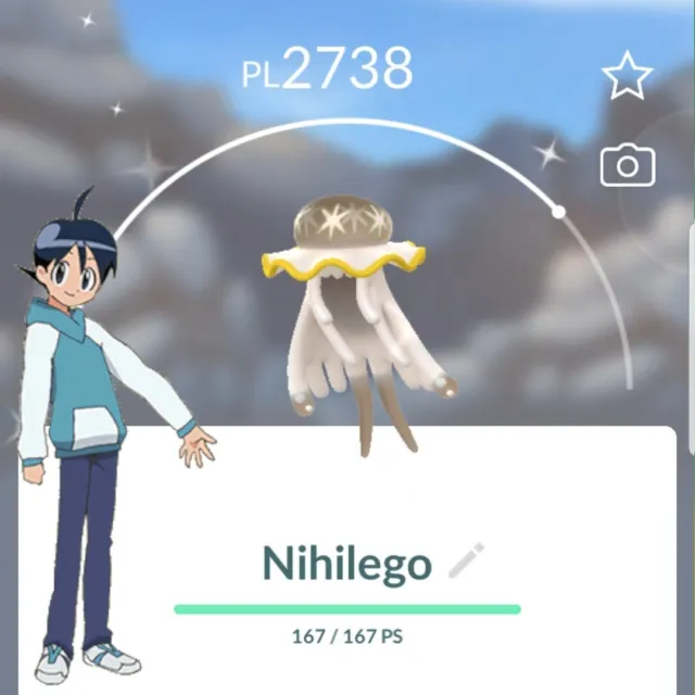 Pokemon Go - Nihilego Registered or 30 days
