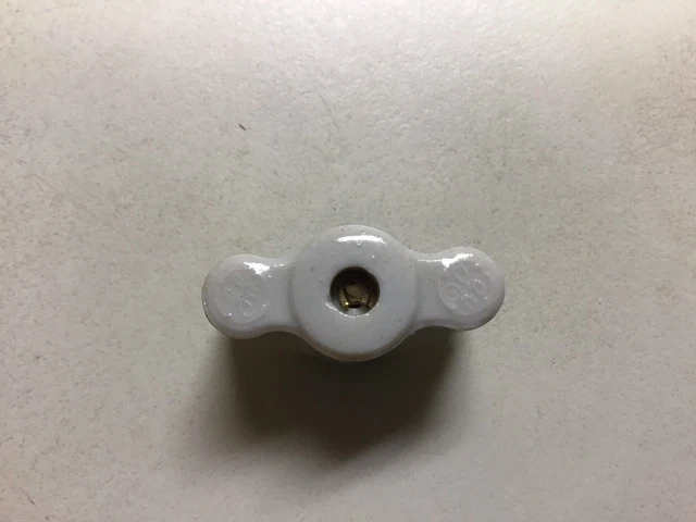 NOS Early Antiq. Switch General Electric Porcelain Knob Electrical Device Parts