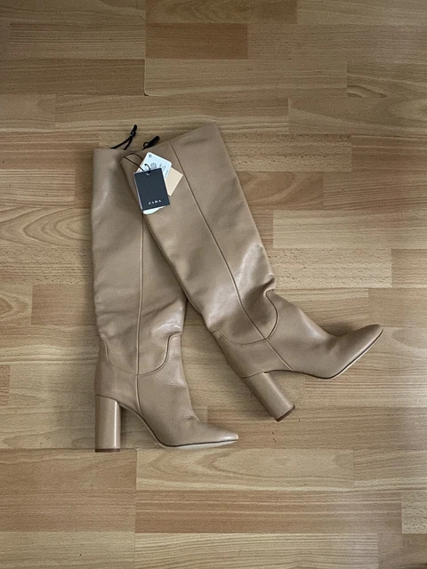 Bottes beige zara online