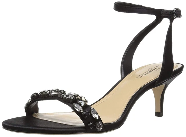 Imagine Vince Camuto Women's Kolo Heeled Sandal, Black, Size 6.0