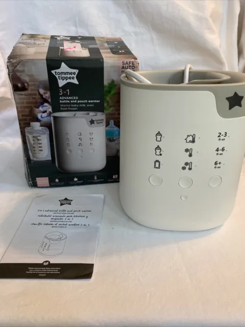 Tommee Tippee All-in-One Advanced Electric Bottle and Food Pouch Warmer