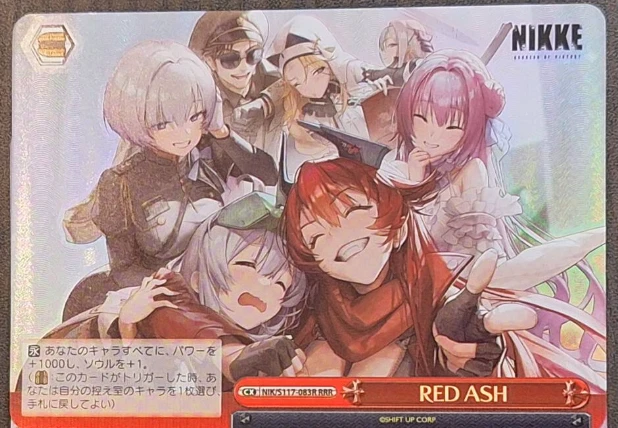 RRR+ RED ASH Weiss Schwarz NIKKE NIK/S117-083RRR+ Japanese