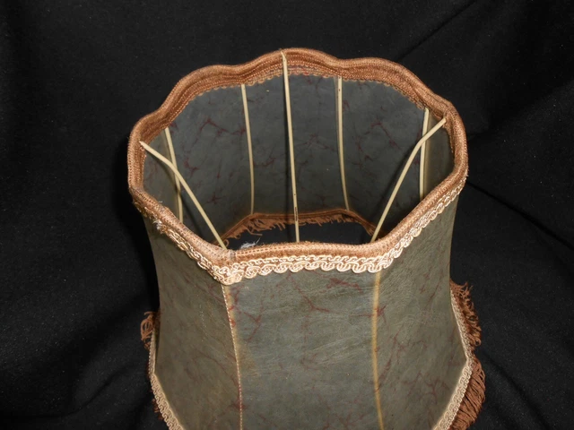ANCIEN ABAT-JOUR LAMPE Vessie De Porc Grand Modele No Tulipe Globe. Tbe