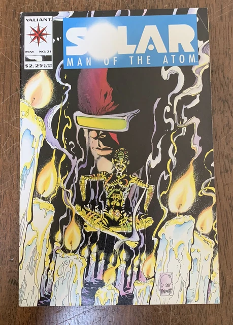 Solar Man of the Atom May Vol 1 No 21 May 1993 Comic Book Valiant Comics
