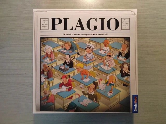 Plagio - Gioco Da Tavolo Per Feste In Italiano | Indovina La Frase Vera Tra Scrittori E Poeti | 12+ Anni