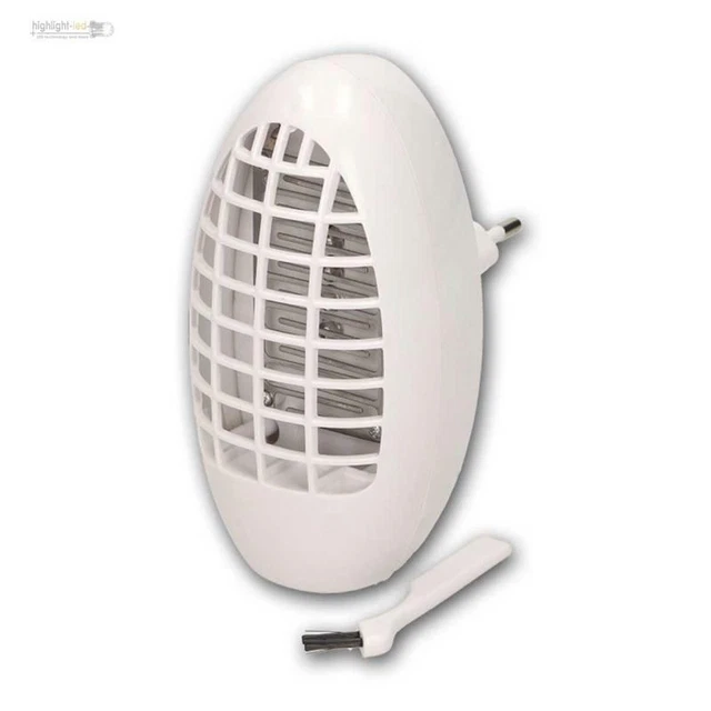 Insekten-Vernichter, UV LED Mücken-lampe para Enchufe 230V 1,5W, Fliegen-Falle